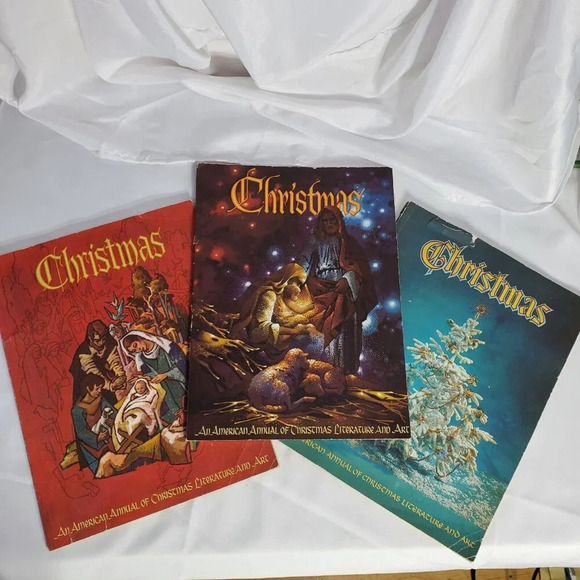 3 Christmas An American Annual Of Christmas Literature And Art 1959, 1969, 1971 - Picture 2 of 16